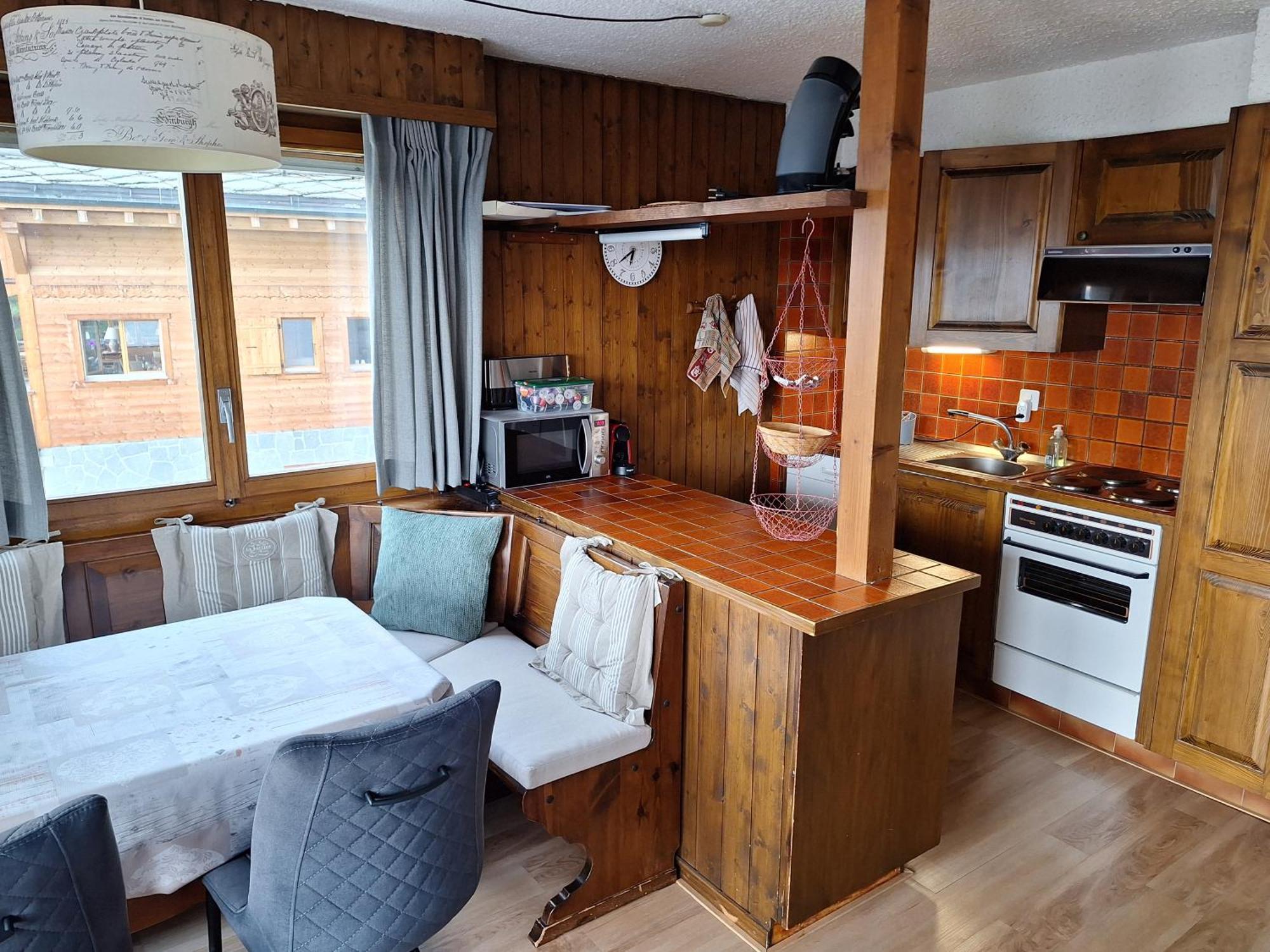 Les Collons1800- Bel Appart 2Pieces-4 Pers-Piscine-Sauna-Parking Int-Wifi Gratuit Vex Luaran gambar